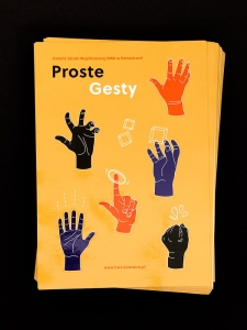 Naklejki „Proste gesty”